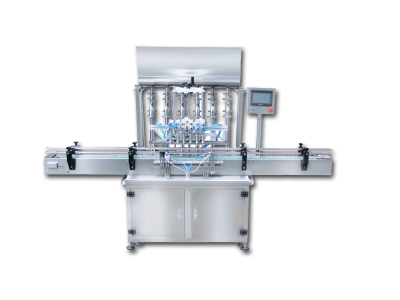 Six head automatic piston paste filling machine